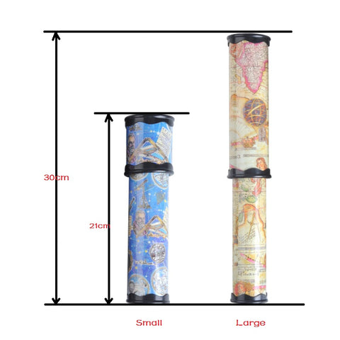 Scalable Rotating Kaleidoscopes
