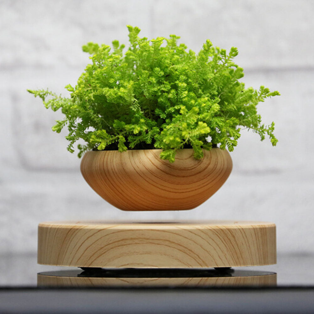 Magnetic Levitating Plant Pot