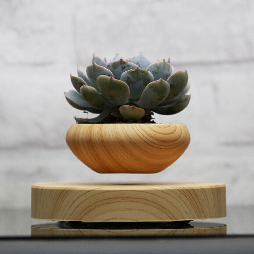 Magnetic Levitating Plant Pot