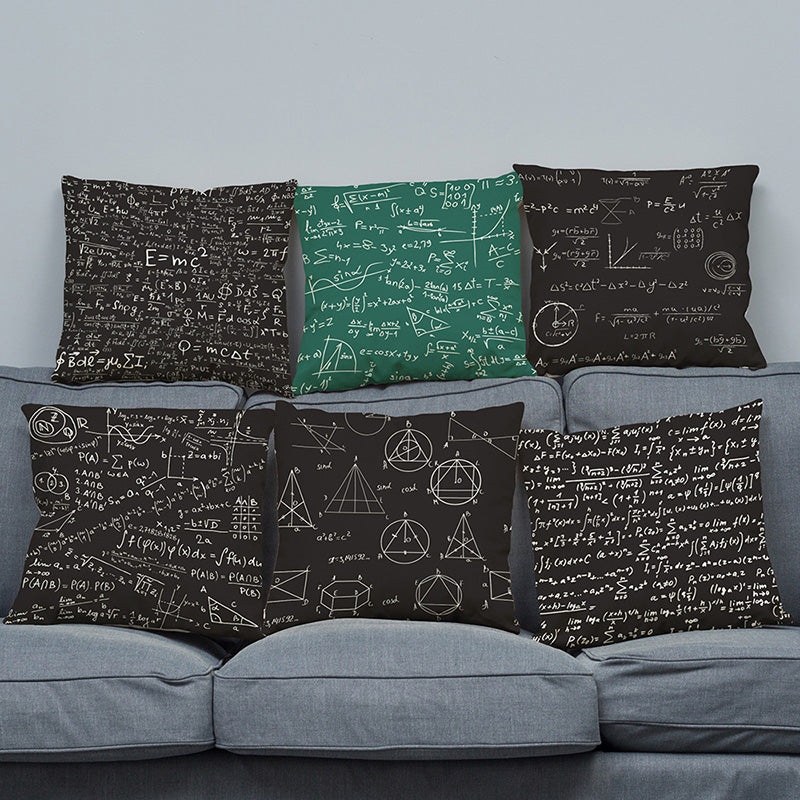 Physics Formula Pillow Case
