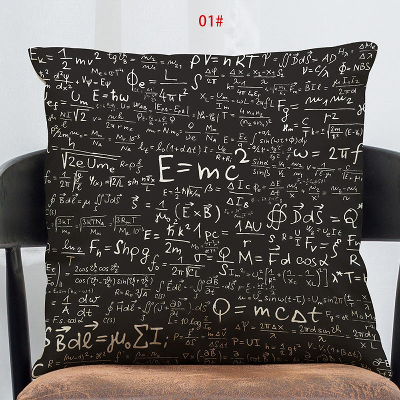 Physics Formula Pillow Case
