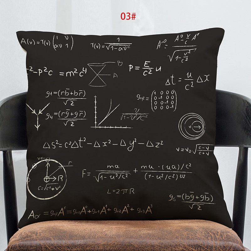 Physics Formula Pillow Case