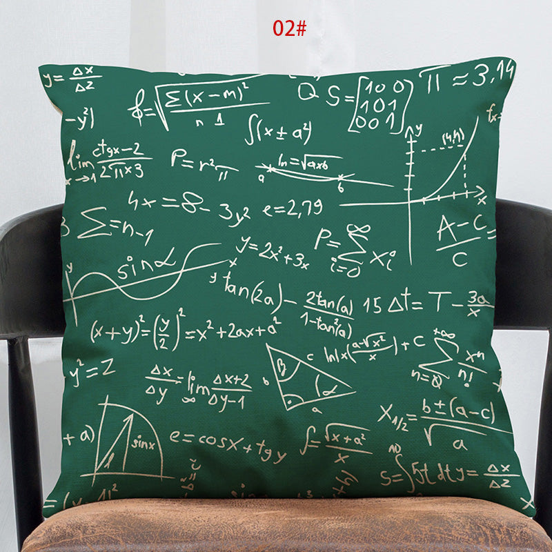 Physics Formula Pillow Case