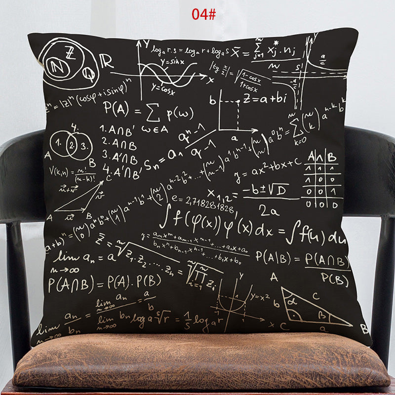 Physics Formula Pillow Case