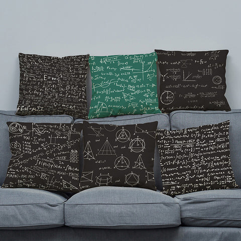 Physics Formula Pillow Case