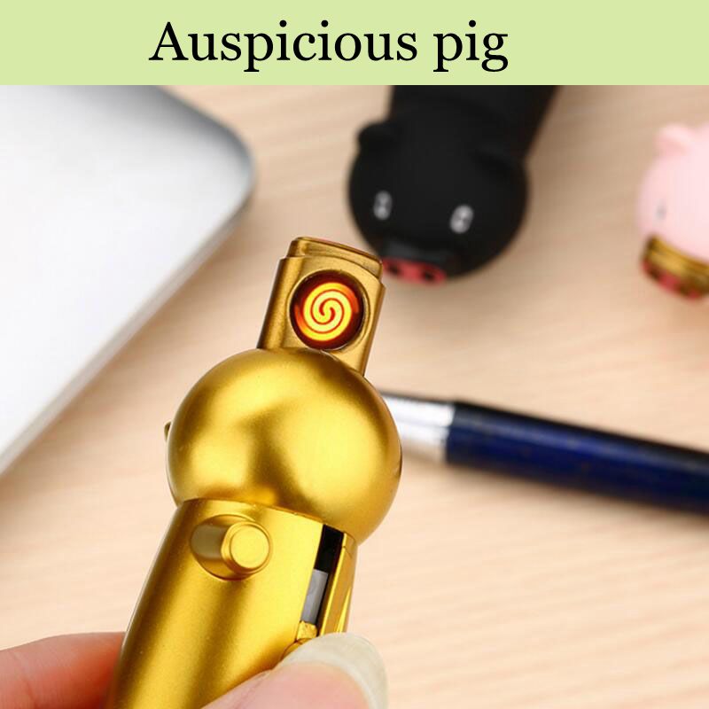 Cute Pig Tesla Coil Electric Charger