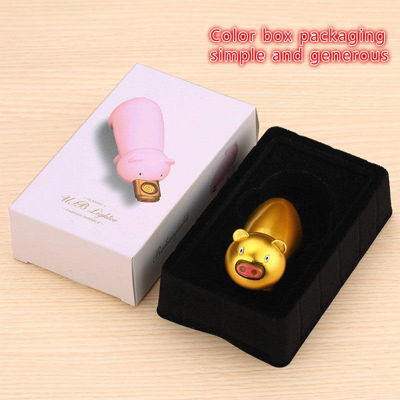 Cute Pig Tesla Coil Electric Charger