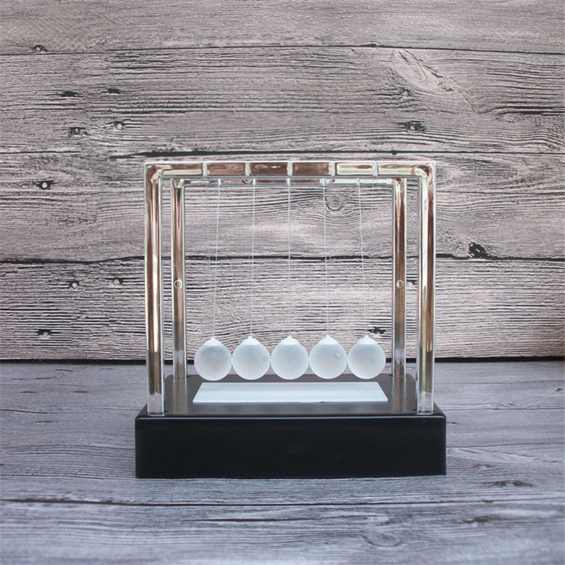 Electric LED Newton's Cradle balls