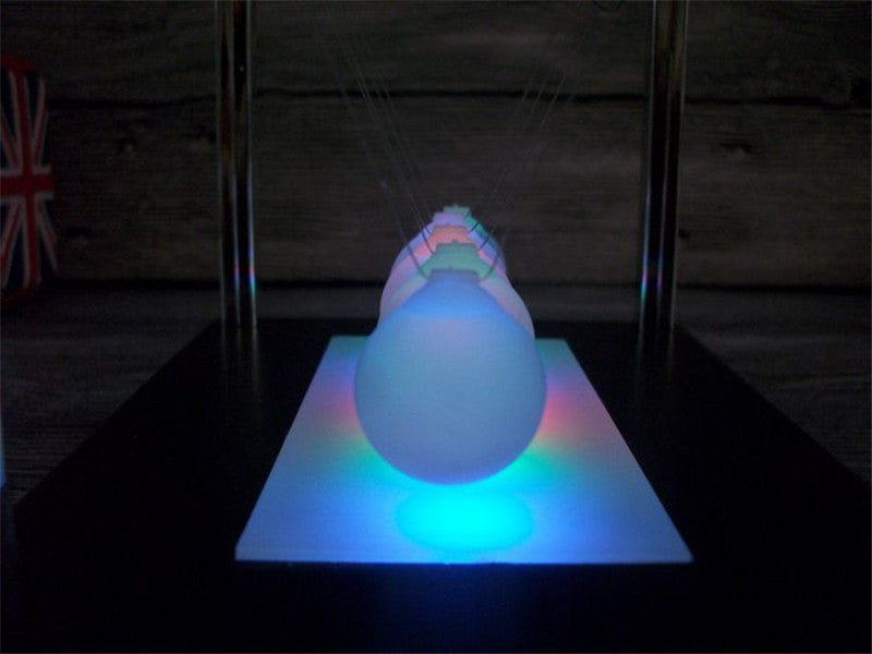 Electric LED Newton's Cradle balls