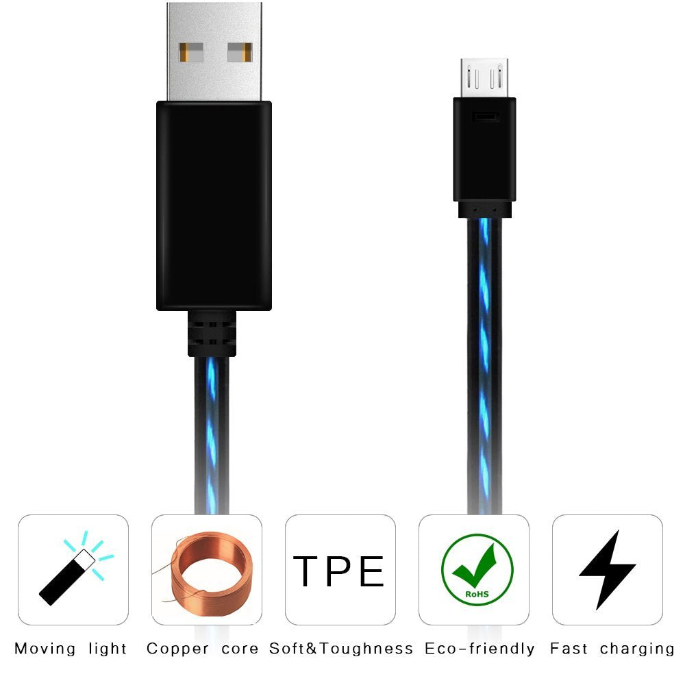 Flowing Light Charging Cable