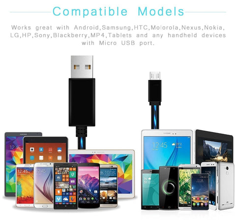 Flowing Light Charging Cable