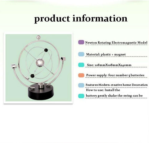 Orbital Rotating Pendulum Toy